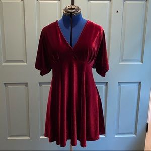 Red Velvet ASOS Dress